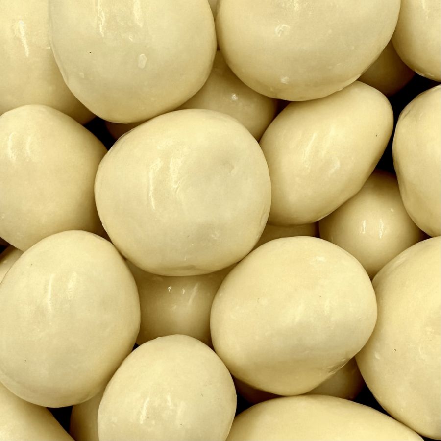 Truskawki liofilizowane w białej czekoladzie